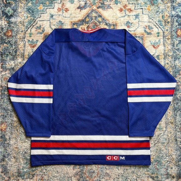 Vintage NWT CCM NHL New York Rangers Hockey Jersey Size XL - Picture 2 of 5